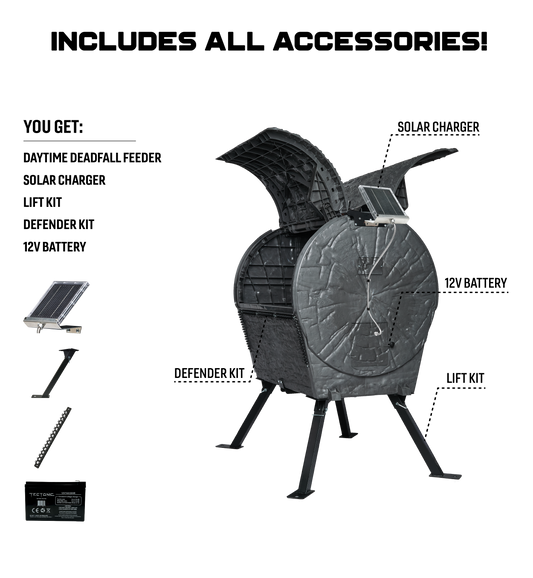 The Kitchen Sink Daytime Deadfall Feeder Bundle